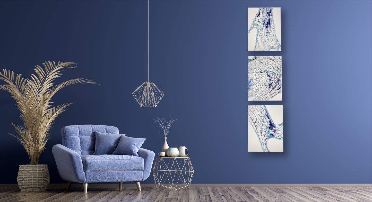 #3 12x26x1.5 Acrylic on Canvas, pick up at store or free delivery in Fort Lauderdale, original painting, handmade by artist (owner). My name is Roger. Text or call at 954-816-0929 with any questions.