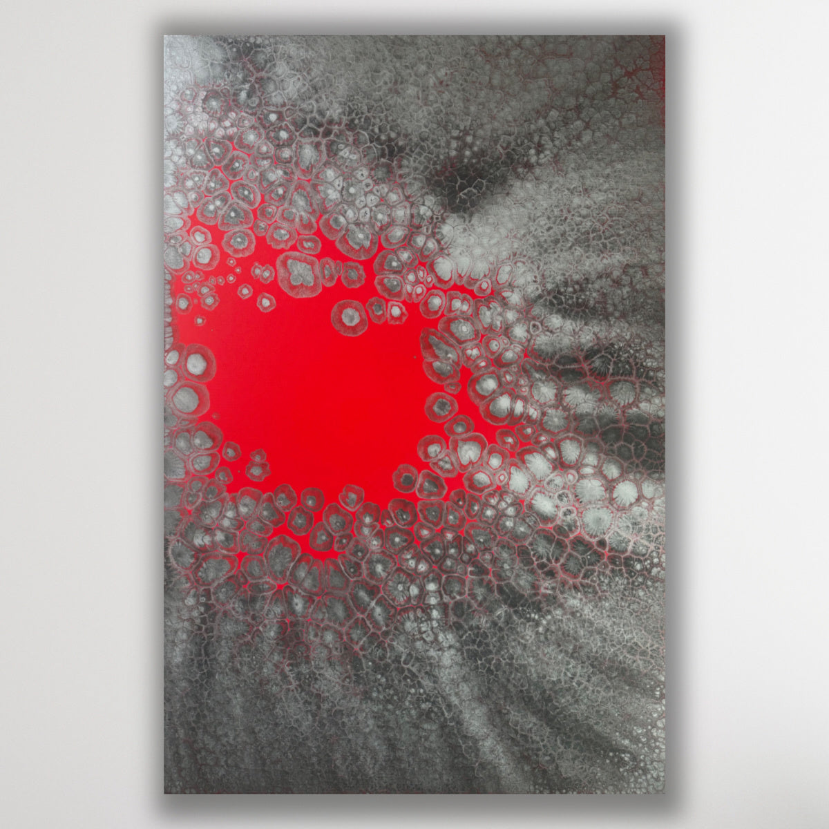 24x36x1.5 Acrylic on Canvas, pick up at store or free delivery in Fort Lauderdale, original painting, handmade by artist (owner). My name is Roger. Text or call at 954-816-0929 with any questions.