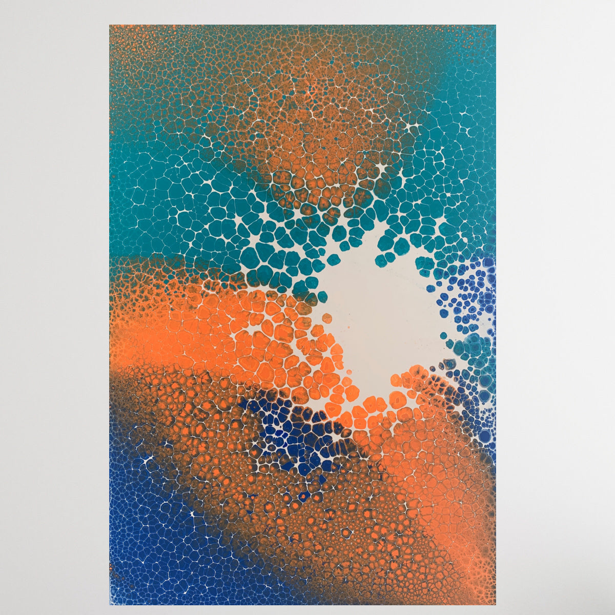 24x36x1.5 Acrylic on Canvas, pick up at store or free delivery in Fort Lauderdale, original painting, handmade by artist (owner). My name is Roger. Text or call at 954-816-0929 with any questions.