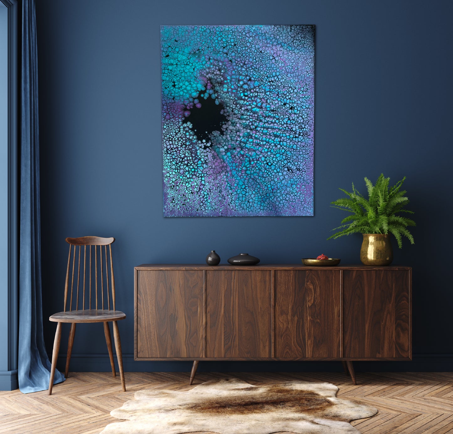 24x30x1.5 Acrylic on Canvas, pick up at store or free delivery in Fort Lauderdale, original painting, handmade by artist (owner).  My name is Roger. Text or call at 954-816-0929 with any questions.