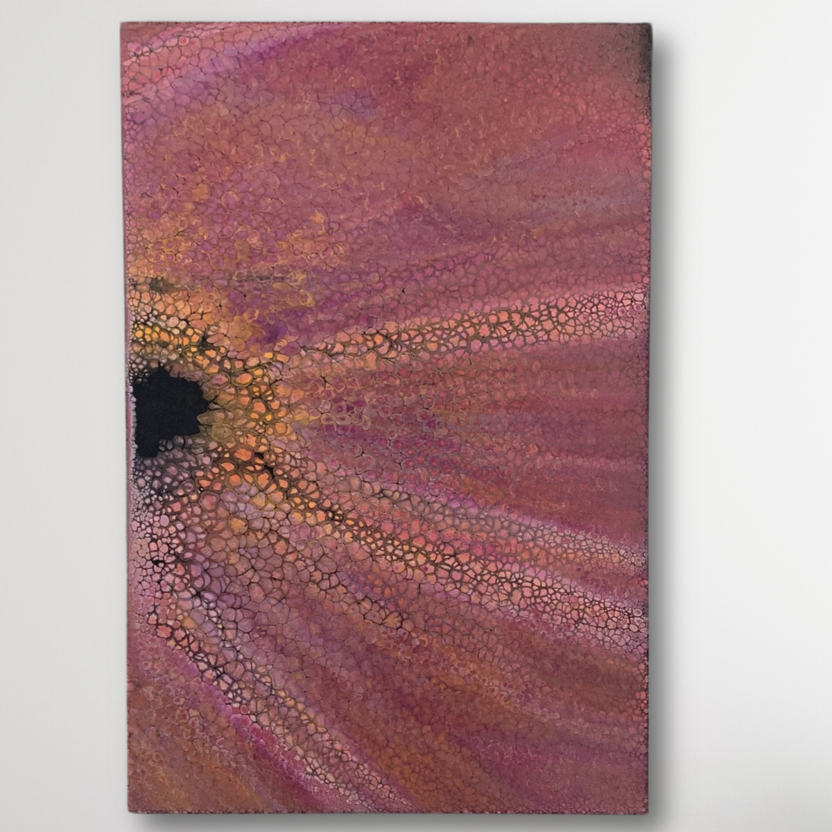 24x36x1.5 Acrylic on Canvas, pick up at store or free delivery in Fort Lauderdale, original painting, handmade by artist (owner). My name is Roger. Text or call at 954-816-0929 with any questions.